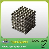 Strong NdFeB N35 magnetic balls Dia5mm 216pcs/set for sale