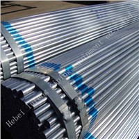 BS 1387 hot dip and pre galvanized round steel pipe