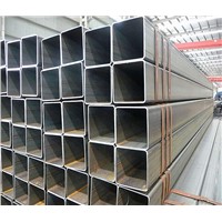 carbon black square rectangular mild steel tube price RHS SHS steel pipe