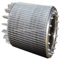 aluminum cast rotor core for three phase motor