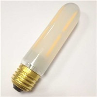 Tubular lamp T30 8 W frosted glass led filament bulb
