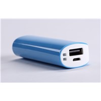 Colorful Lithium Polymer Power Bank with LED Charging Indicator