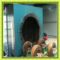 Customized Steel Pipe Cleaning Shot Blasting Machine/Abrator