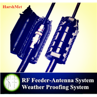 Gel Seal Closure for BTS RF Feeder Cable Connector Waterproofing