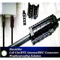 Gel Seal Closure for Wireless Base Station RF Feeder System Waterproofing