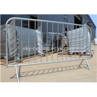 concert portable metal crowd control barrier