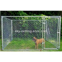 hot-dipped galvanized outdoor wholesale chain link dog kennel