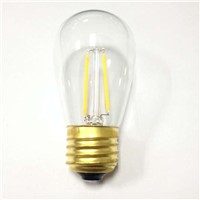 Edison screw E26 S14 2W led filament bulb