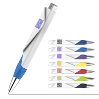 OWNSEAS Fold creative color qr code neutral pen advertising gift pen custom printed logo
