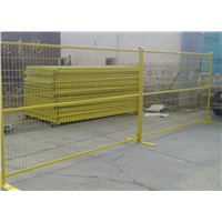 Powder-coating 6ftX12ft Temporary Steel Fence Panel for Construction site security