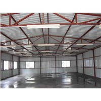 Design Prefabricated steel structure metal workshops for Tanzania