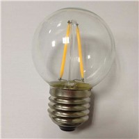 small globe lamp G50 led filament bulb light