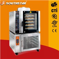 5 Trays Gas convection oven with proofer