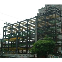 corrugated steel structure workshop