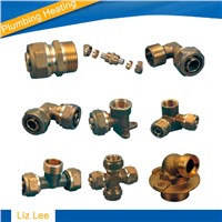 Brass Compression Fittings for Pex Pipe