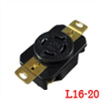 LK-2424F   NEMA L16-20R   Locking Receptacle
