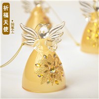 Handmade Glass Angel Christmas Day Friend Gift Fashion Business Promotion Gift