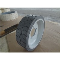 Haulotte 2820302920, solid tyre wheel for Haulotte machines,aerial lift tyre