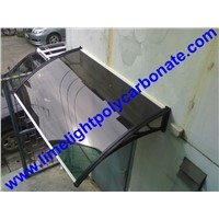 polycarbonate awning polycarbonate canopy door roof canopy DIY awning kit DIY canopy outdoor shelter