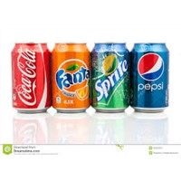 Coca Cola , Sprite , Fanta, Pepsi, 330/355ML Can