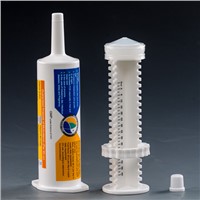 White Sterile Plastic Syringe for cows mastitis