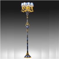 "World Style" Cloisonne Floor Lamp