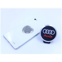 new silicone rubber Car logo acrylate magnet mounts mobile holders