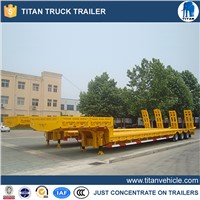 Guarantee for three years low bed truck trailer