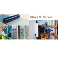 Glass and window protective film