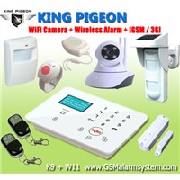 gsm alarm system with wifi camera alarm K9