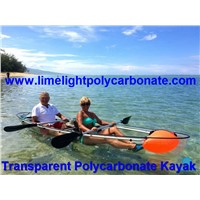 clear kayak polycarbonate kayak PC kayak transparent kayak clear canoe transparent canoe PC canoe