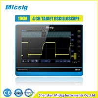 10.1 inch touch screen digital portable oscilloscope for engineers