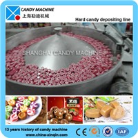 Servo controlled hard candy molding machine