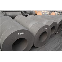 Regular power graphite electrode for silicon furnace