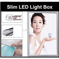 Super Aluminium Frame LED Slim light box