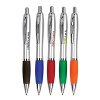 Plastic ballpoint pen,available in logo printing for promotion