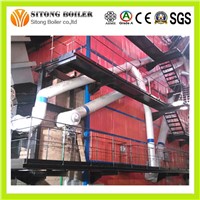 30 ton Coal Fired CFB Hot Water Boiler for Power Plant