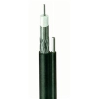 RG6 75Ohm Coaxial Cable with messemger wire Tri shield/Quad shield