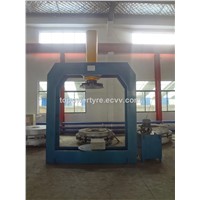 Solid tyre press machine