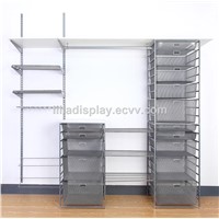 wall upright/shelf/ wire basket