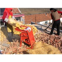 Corn Threshing Machine, Corn Skin Remove & Threshing Machine