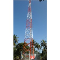 50meters Self-supporting Lattice Communication Steel Tower