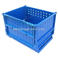 heavy duty storage metal container, warehouse pallet cage