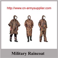 Wholesale Cheap China Camouflage Army Raincoat