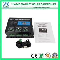 20A MPPT Solar Charge Controller for Solar Power System (QW-MT20A)