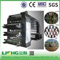 Lisheng Flexo Printing Machine, Plant in China CE Standard Six