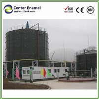Center Enamel Glass Lined Steel Tank / GLS Tank