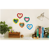Love gifts heart-shaped magnet photo frame for flat surface