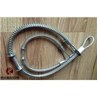 carbon steel material Whip check Safety cable