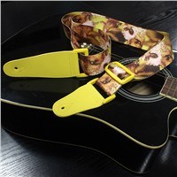 Best sale wholesale professional custom made guitar straps in china manufactory